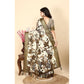 Fancy Women's Cotton Silk Floral Printed Saree With Blouse Piece