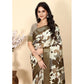 Fancy Women's Cotton Silk Floral Printed Saree With Blouse Piece