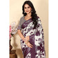 Fancy Women's Cotton Silk Floral Printed Saree With Blouse Piece