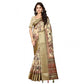 Marvellous Women's Cotton Silk Printed Saree With Blouse Piece