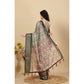 Fancy Women's Cotton Silk Floral Printed Saree With Blouse Piece