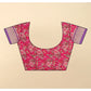 Magnificent Women's Cotton Silk Floral Printed Saree With Blouse Piece