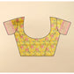 Magnificent Women's Cotton Silk Floral Printed Saree With Blouse Piece