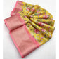 Magnificent Women's Cotton Silk Floral Printed Saree With Blouse Piece