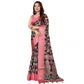 Magnificent Women's Cotton Silk Floral Printed Saree With Blouse Piece