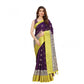 Sizzling Women's Cotton Silk Printed Saree With Blouse Piece