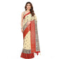 Marvellous Women's Cotton Silk Printed Saree With Blouse Piece