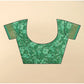 Magnificent Women's Cotton Silk Floral Printed Saree With Blouse Piece