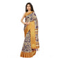 Magnificent Women's Cotton Silk Floral Printed Saree With Blouse Piece