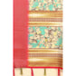 Magnificent Women's Cotton Silk Floral Printed Saree With Blouse Piece