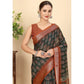 Sizzling Women's Cotton Silk Printed Saree With Blouse Piece