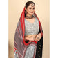 Marvellous Women's Cotton Silk Printed Saree With Blouse Piece