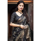 Marvellous Women's Cotton Silk Printed Saree With Blouse Piece
