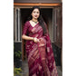 Sizzling Women's Cotton Silk Printed Saree With Blouse Piece