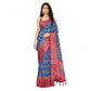 Marvellous Women's Cotton Silk Printed Saree With Blouse Piece