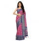 Sizzling Women's Cotton Silk Printed Saree With Blouse Piece