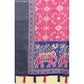 Sizzling Women's Cotton Silk Printed Saree With Blouse Piece