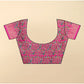 Marvellous Women's Cotton Silk Printed Saree With Blouse Piece