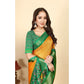 Charming Women's Cotton Silk Printed Saree With Blouse Piece