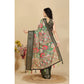 Exclusive Women's Cotton Silk Floral Printed Saree With Blouse Piece