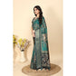 Charming Women's Cotton Silk Printed Saree With Blouse Piece
