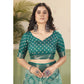 Gracious Women's Cotton Silk Floral Printed Saree With Blouse Piece
