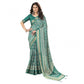 Gracious Women's Cotton Silk Floral Printed Saree With Blouse Piece