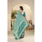 Gracious Women's Cotton Silk Floral Printed Saree With Blouse Piece