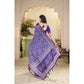 Gracious Women's Cotton Silk Floral Printed Saree With Blouse Piece