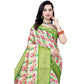 Exclusive Women's Cotton Silk Floral Printed Saree With Blouse Piece