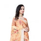 Gracious Women's Cotton Silk Floral Printed Saree With Blouse Piece