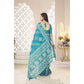 Charming Women's Cotton Silk Printed Saree With Blouse Piece