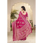 Charming Women's Cotton Silk Printed Saree With Blouse Piece