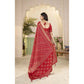 Charming Women's Cotton Silk Printed Saree With Blouse Piece