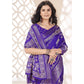 Charming Women's Cotton Silk Printed Saree With Blouse Piece