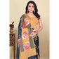 Exclusive Women's Cotton Silk Floral Printed Saree With Blouse Piece