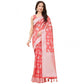 Awesome Women's Art Silk Jacquard Printed Saree With Blouse Piece