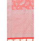Awesome Women's Art Silk Jacquard Printed Saree With Blouse Piece