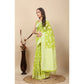 Awesome Women's Art Silk Jacquard Printed Saree With Blouse Piece