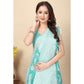 Awesome Women's Art Silk Jacquard Printed Saree With Blouse Piece