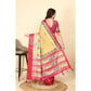 Charming Women's Cotton Silk Printed Saree With Blouse Piece
