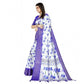 Exclusive Women's Cotton Silk Floral Printed Saree With Blouse Piece