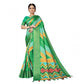 Charming Women's Cotton Silk Striped  Saree With Blouse Piece