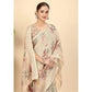 Exclusive Women's Cotton Silk Floral Printed Saree With Blouse Piece