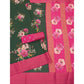 Astonishing Women's Cotton Blend Floral Printed Saree With Blouse Piece