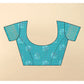 Astonishing Women's Cotton Blend Floral Printed Saree With Blouse Piece