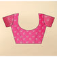 Astonishing Women's Cotton Blend Floral Printed Saree With Blouse Piece