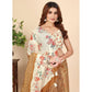 Exclusive Women's Cotton Silk Floral Printed Saree With Blouse Piece