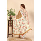 Exclusive Women's Cotton Silk Floral Printed Saree With Blouse Piece