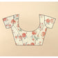 Modern Women's Chanderi Floral Printed Saree With Blouse Piece